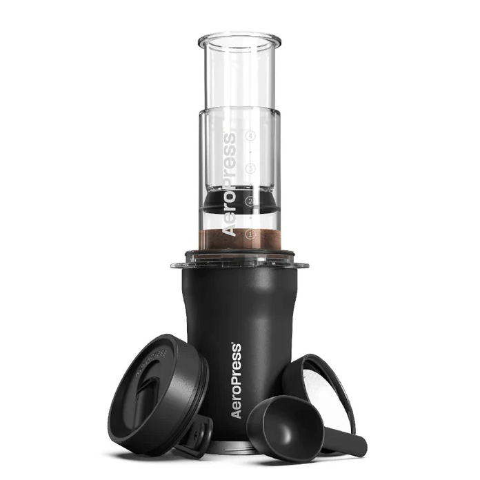 Aeropress Go Plus Black + Accesorios y Filtros