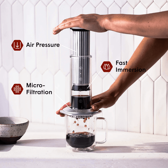 Aeropress Premium Silver