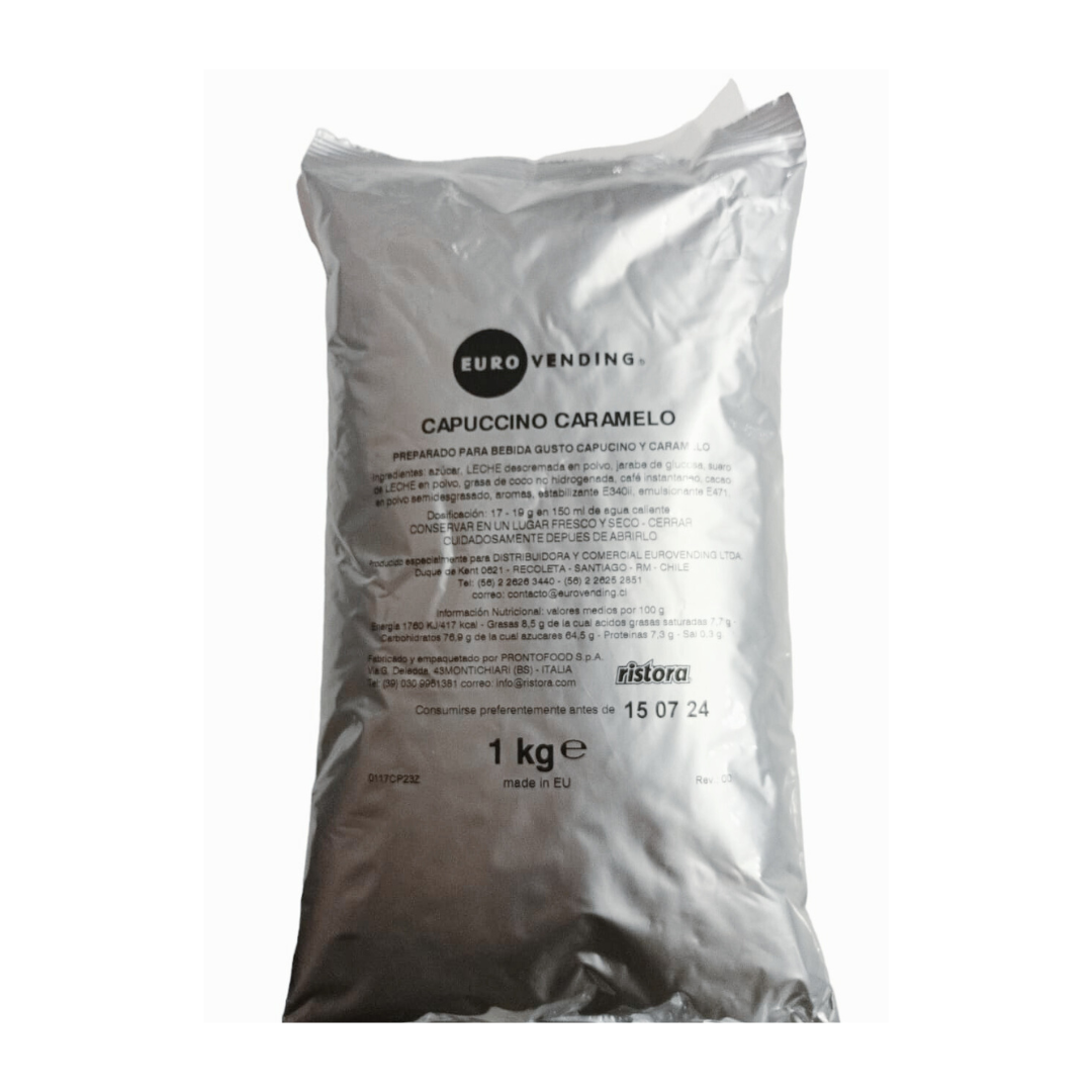 Capuccino Caramelo Ristora 1KG - Vending