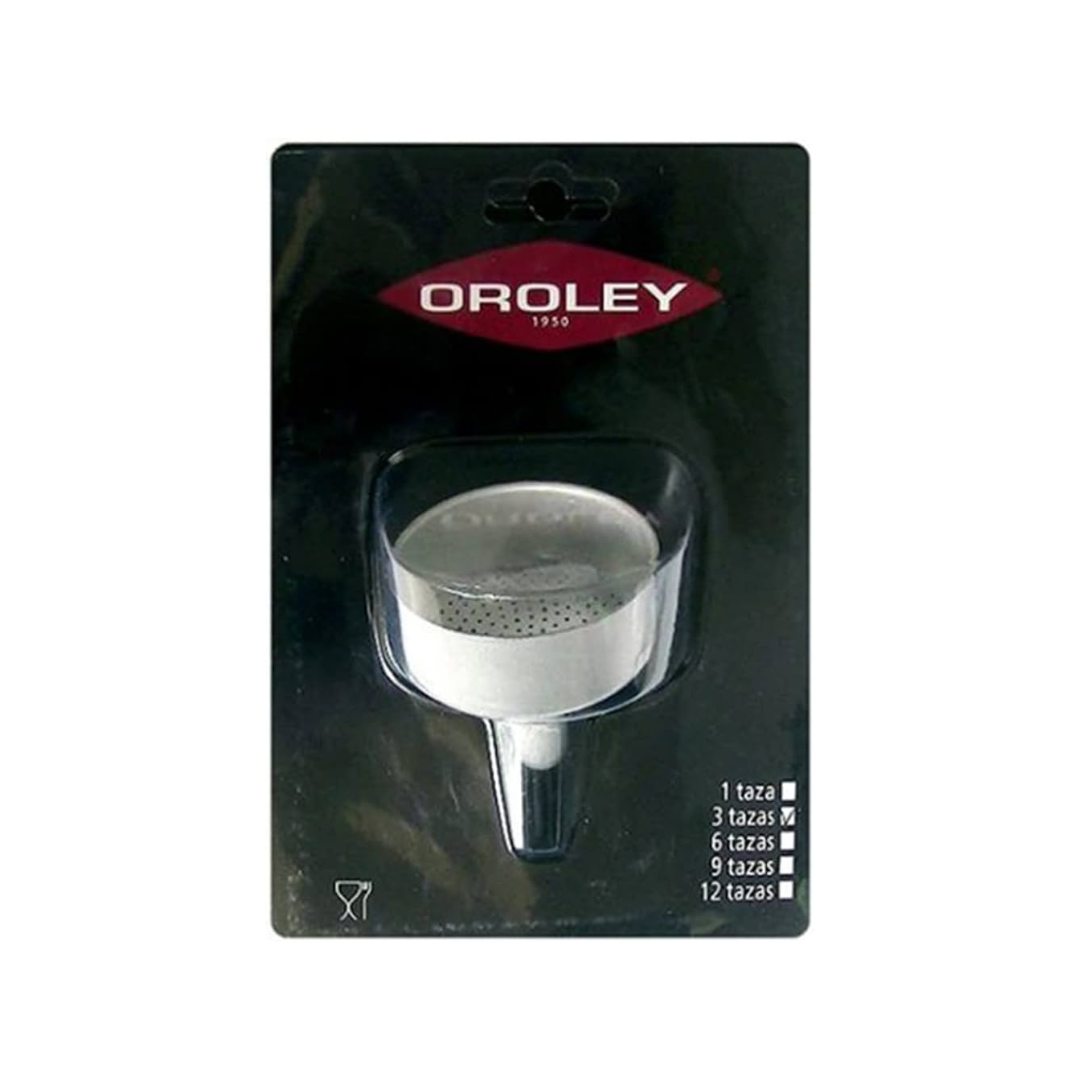 Embudo para cafeteras Italianas Oroley desde 1 a 12 tazas
