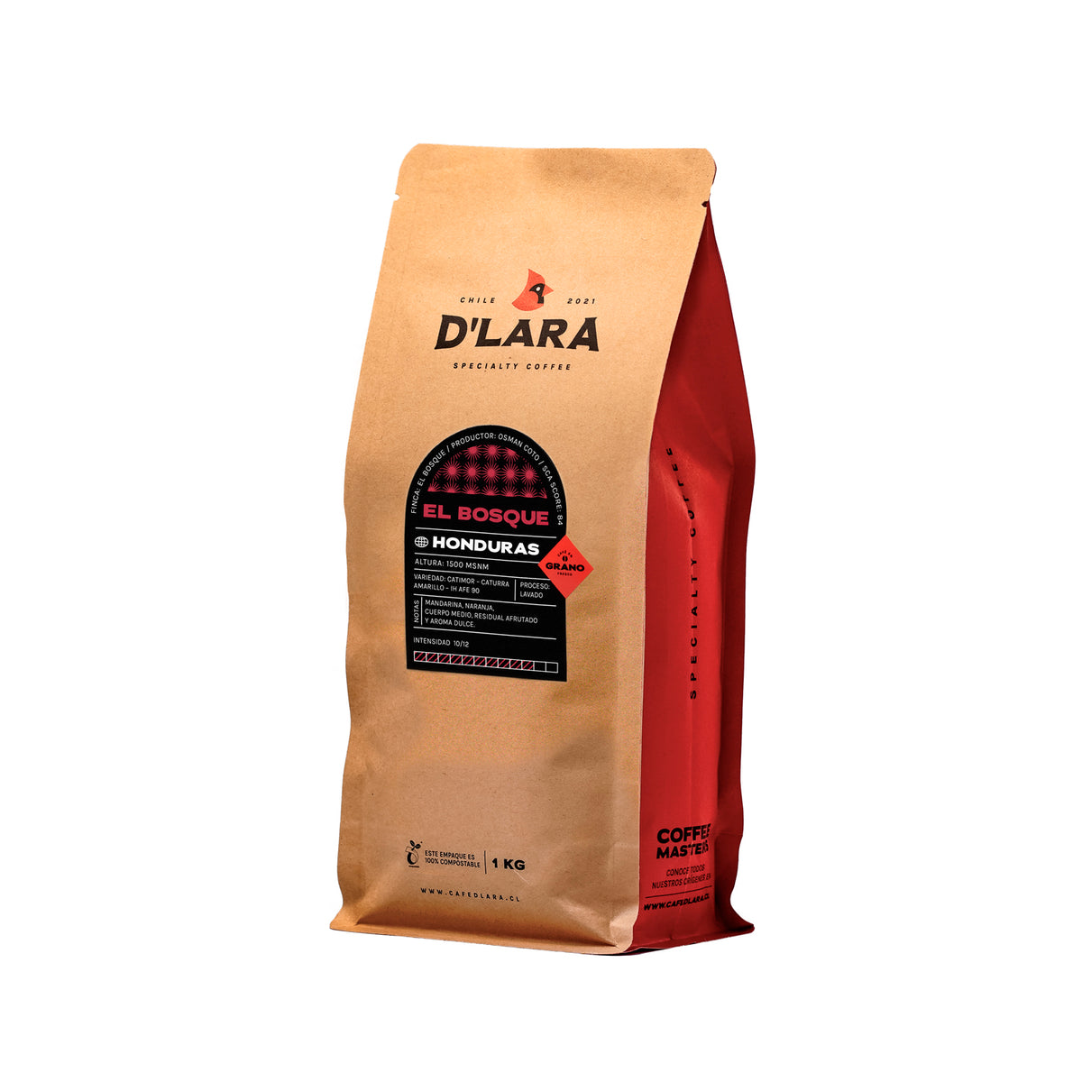 1KG Café de Especialidad El Bosque - Honduras en Grano o Molido