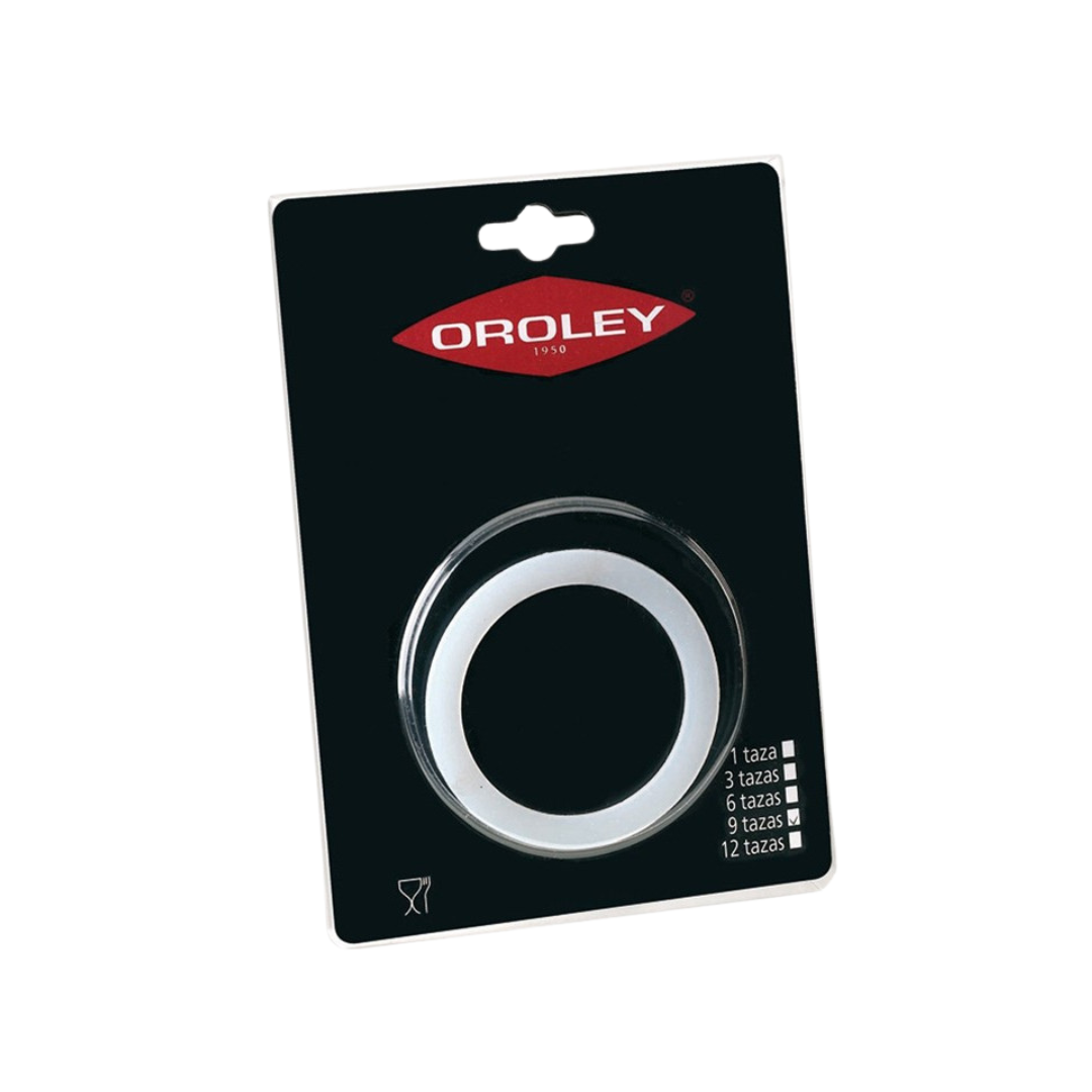 Arandela de silicona para cafeteras Italianas Oroley desde 1 a 12 tazas