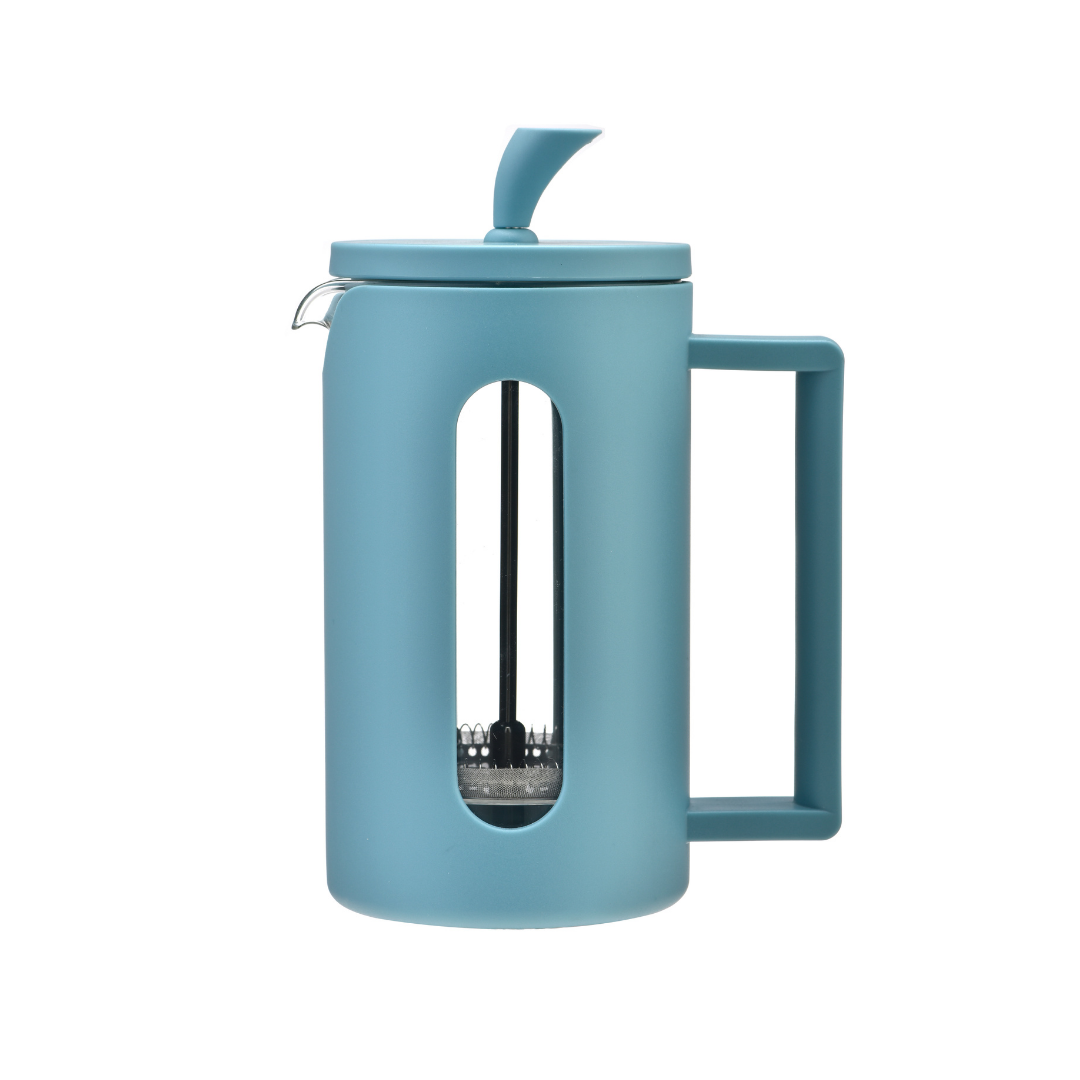Cafetera Prensa Francesa Oroley Roma Celeste  350 ml