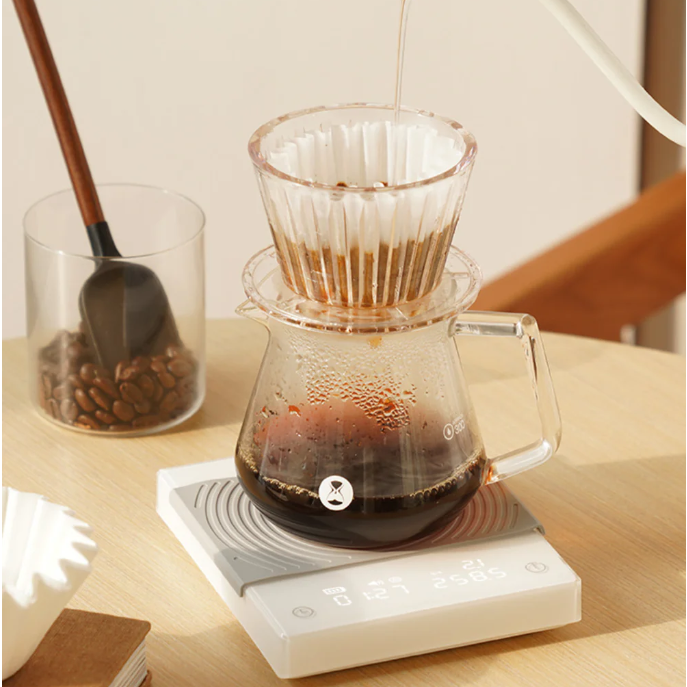 Balanza Electrónica Timemore Black Mirror basic 2 con temporizador