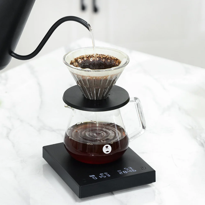 Balanza Electrónica Timemore Black Mirror basic 2 con temporizador