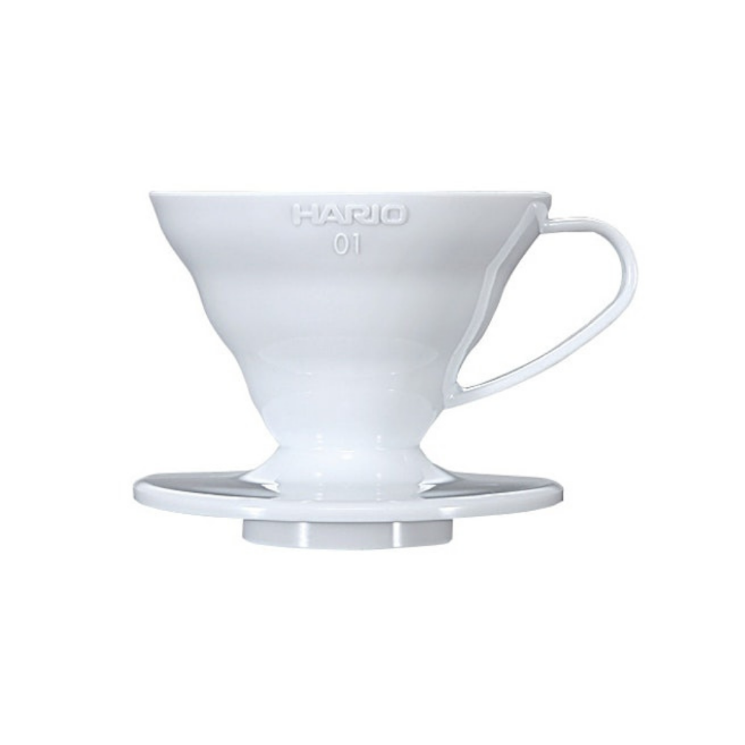 Cafetera Hario V60 Acrílico Tamaño 01 Blanca