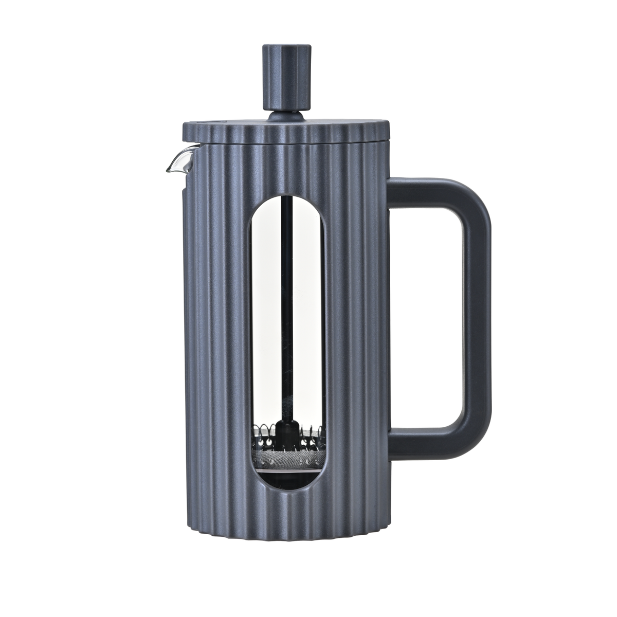 Cafetera Prensa Francesa Oroley Amalfi Gris - 6 Tazas