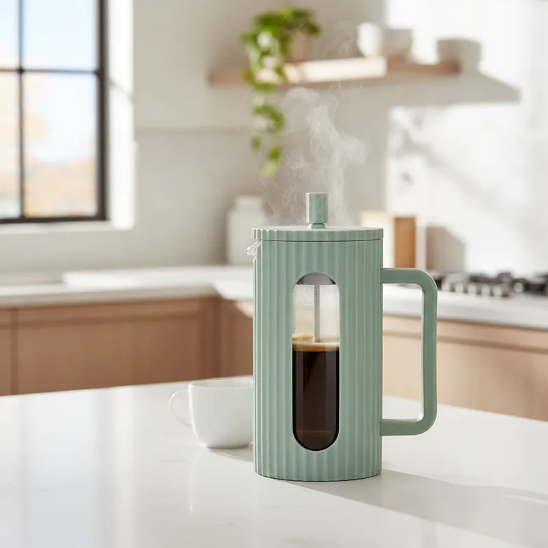 Cafetera Prensa Francesa Oroley Amalfi Verde - 6 Tazas