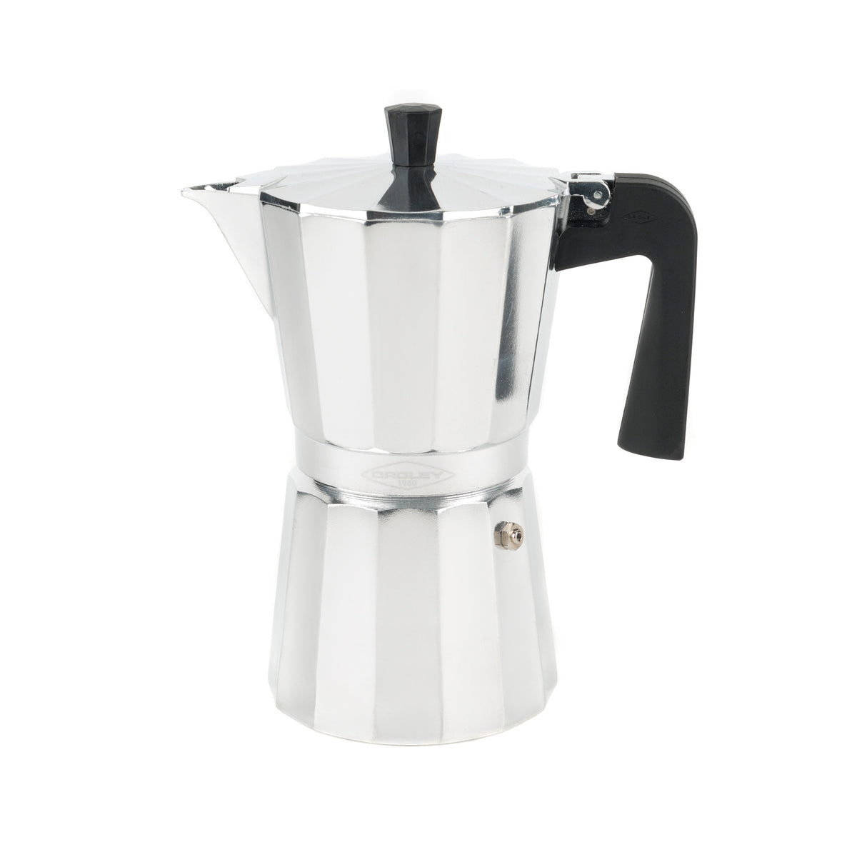Cafetera Moka Italiana Oroley New Vitro 3 Tazas