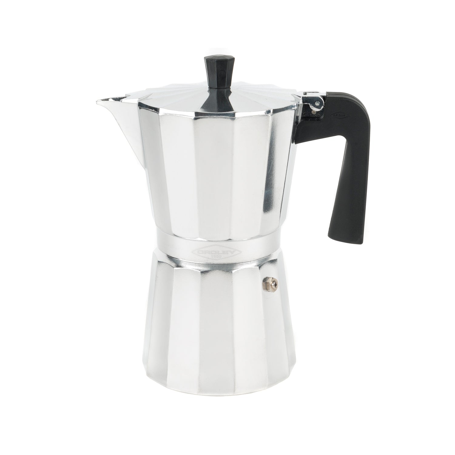 Cafetera Moka Italiana Oroley New Vitro 3 Tazas