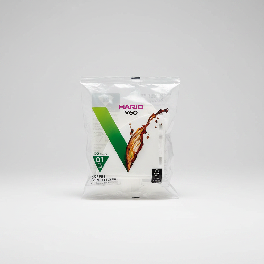 Filtros Hario V60-01 100 Unidades