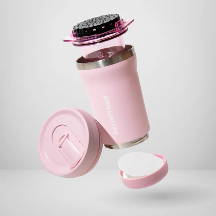 Aeropress Go Plus Pink + Accesorios y Filtros