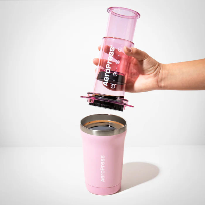 Aeropress Go Plus Pink + Accesorios y Filtros