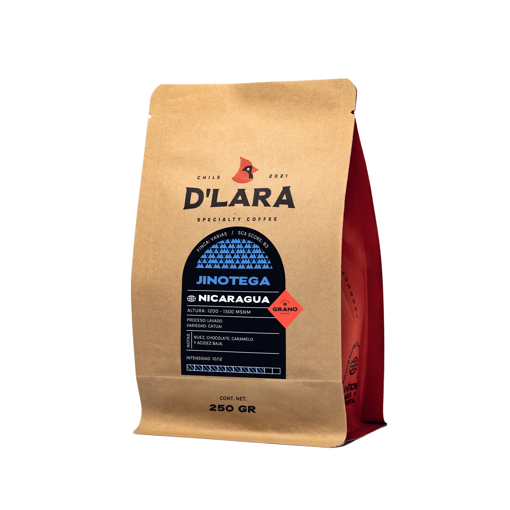 250G Café de Especialidad Jinotega - Nicaragua en Grano o Molido