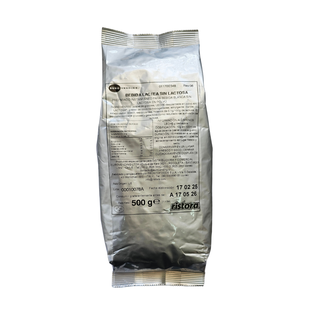 Leche descremada sin Lactosa Ristora 1KG - Vending