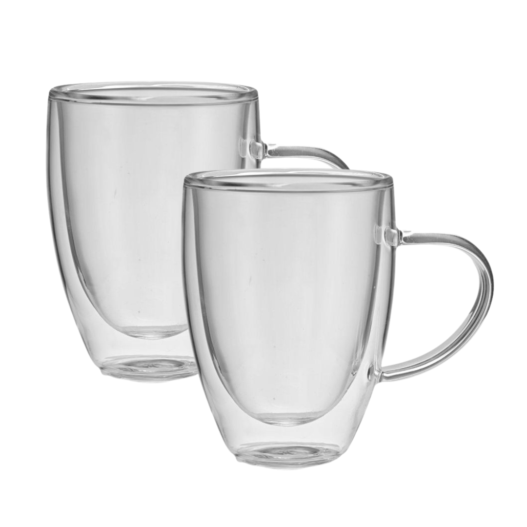 Set 2 tazas doble pared Varese 200ml - Oroley