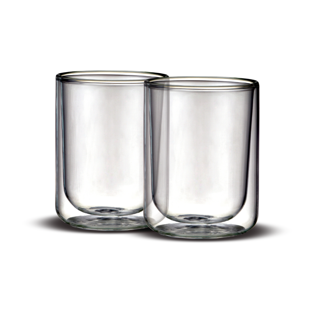 Set 2 vasos doble pared Génova 250ml - Oroley