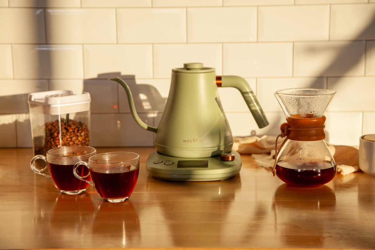 Hervidor Eléctrico Inteligente con control de temperatura Mouvair Swan