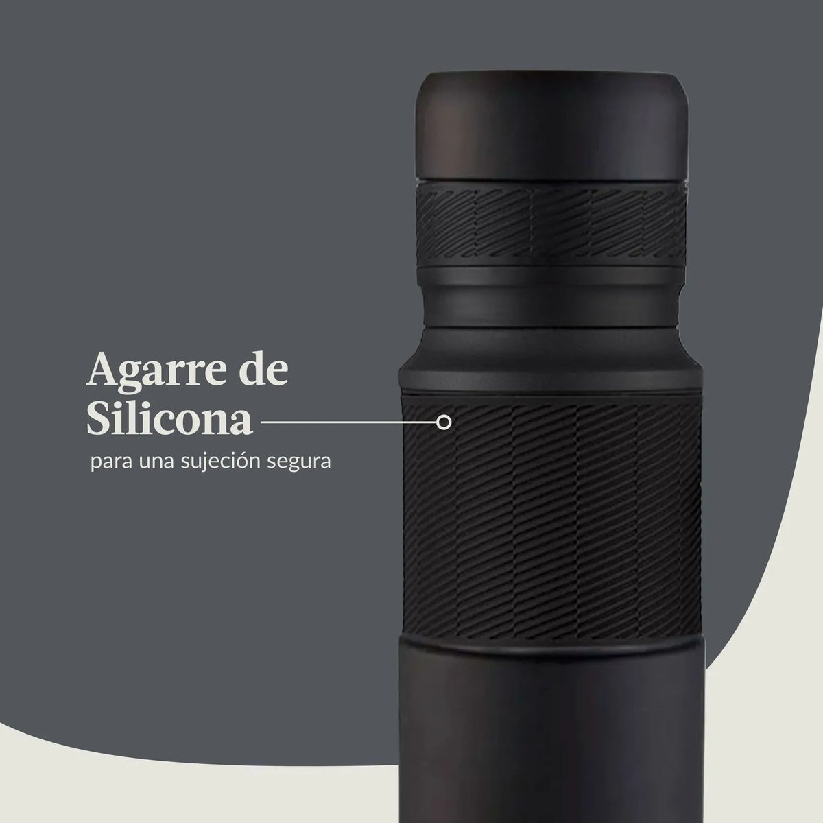 Termo al vacío Contigo® de acero inoxidable Thermalock 739 ml, negro, a prueba de fugas