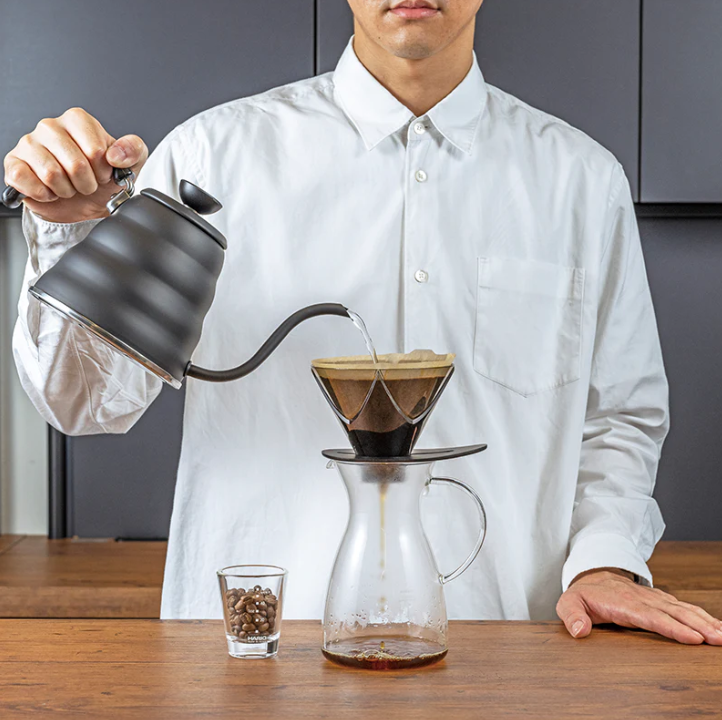 Cafetera Hario V60 de 01 vertido Mugen tamaño 02