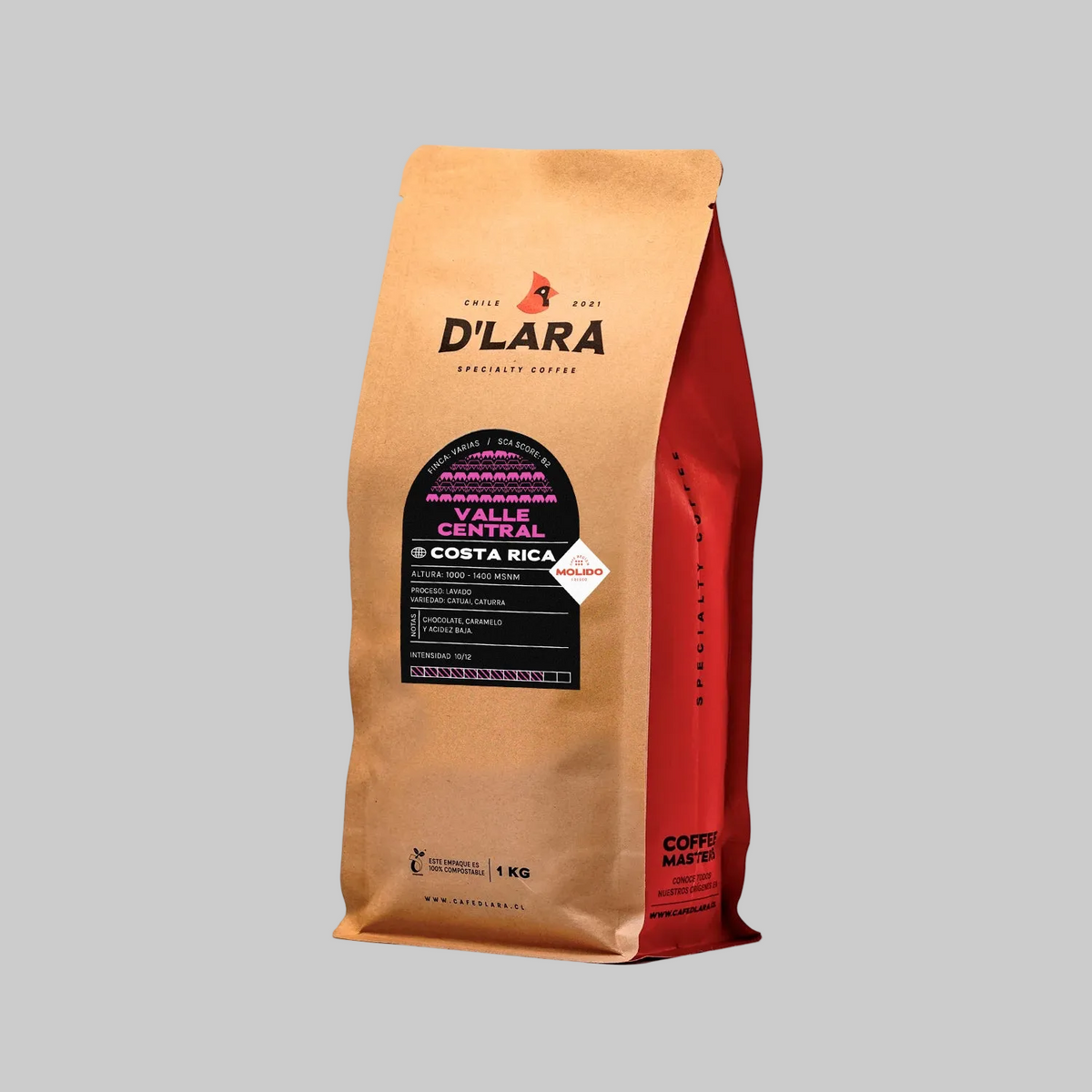 1KG Café de Especialidad Valle Central - Costa Rica en Grano o Molido